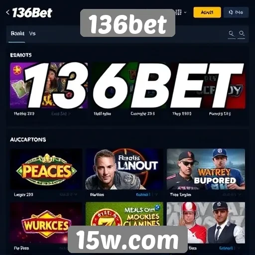 Principais jogos disponíveis no 136bet